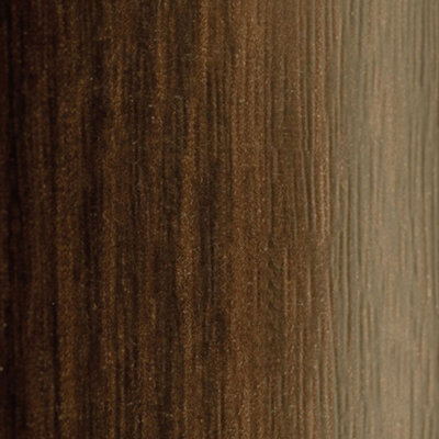 A45 31mm Aluminium Wood Effect Self Adhesive Door Threshold Ramp Profile - Japanese Chestnut, 0.9m