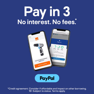 Pay in 3 with PayPal. No interest. No fees. Terms apply.