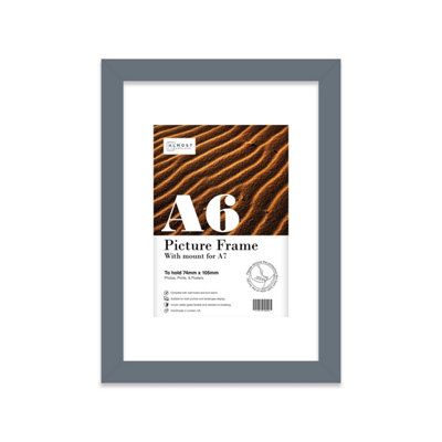 A6 Grey Frame With Mount for A7 Pictures 20mm Thin Edge Portrait and ...