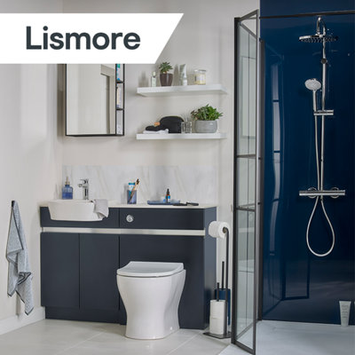 Shop Lismore fitted bathroom furniture range.