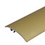A65 50mm Anodised Aluminium Door Threshold Strip - Gold, 0.93m
