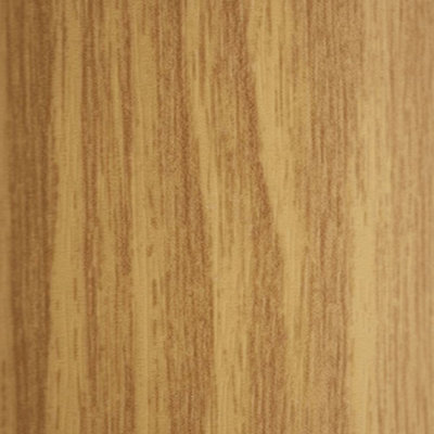 A66 32mm Aluminium Wood Effect Door Threshold Strip - Amber Oak, 0.93m