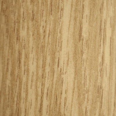 A66 32mm Aluminium Wood Effect Door Threshold Strip - Cognac Oak, 0.93m