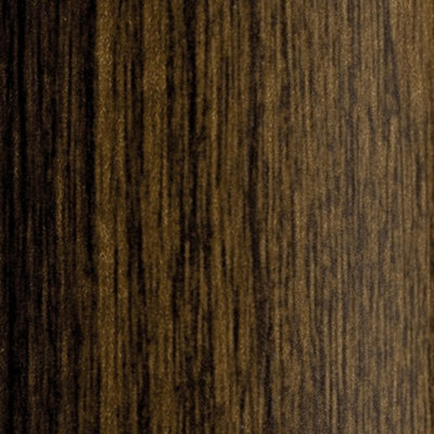A66 32mm Aluminium Wood Effect Door Threshold Strip - Congo Wenge, 0.93m