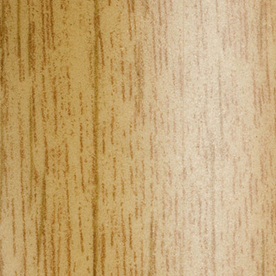 A66 32mm Aluminium Wood Effect Door Threshold Strip - Light Oak, 0.93m