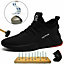 A91 Mens Safety Shoes Work Trainers Steel Toe Cap Ultra Lightweight Boots