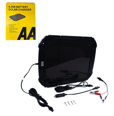AA 12V Car Van Caravan Solar Panel Trickle Battery Charger