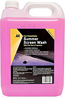 AA 5L Summer Screenwash with Pink Berry Fragrance - Low Smear formula