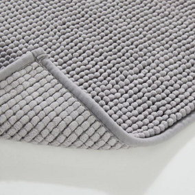 AAMEN Grey Super Soft Bath Mat Approx Size 50 X 80cm
