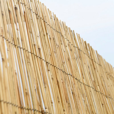 Abaseen 1.8m x 4m Split Reed Fence Garden Screen