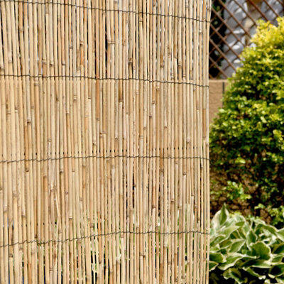 Abaseen 1.8m x 4m Split Reed Fence Garden Screen