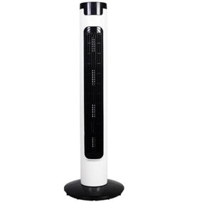 Abaseen 32 Inches Oscillating Tower Fan, 3 Different Speed Settings Cool and Comfortable, Desk Fan Ideal for Home or Office Spaces
