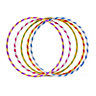 Abaseen 8 pc 75cm Multicolor Hula Hoops  Exercise Hoop for Kids and Adults, Fitness Hula Hoop Suitable for Lose Weight