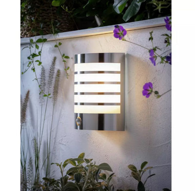Abaseen Home Contemporary Steel Wall Lamp with Warm White LED Light