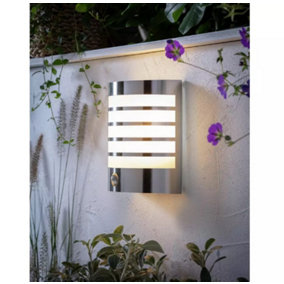 Abaseen Home Contemporary Steel Wall Lamp with Warm White LED Light