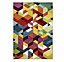 Abaseen Multicolor Rug 60x220cm Geometric Rectangular Indoor Modern Rug