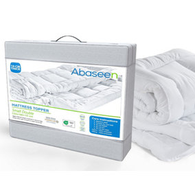 Abaseen Small Double Mattress Topper 10cm Extra Thick 122x190x10cm
