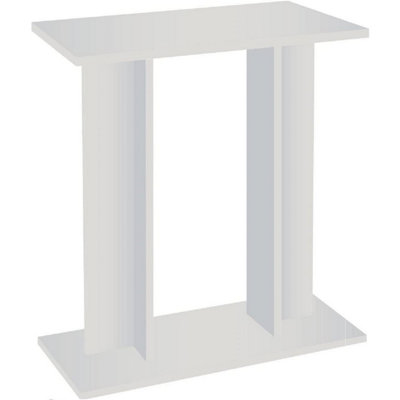 Abaseen white Fish Aquarium Tank Stand for Aquarium Easy to Assemble, for Home, Office, Indoor