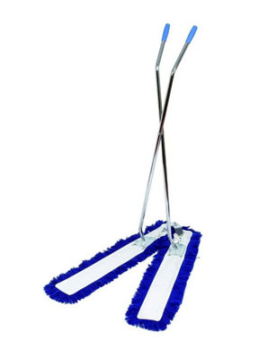 Abbey 100cm V Sweeper Kit. Washable & Easily Catches Dust from Floors & Hard Surfaces