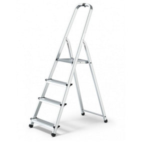 Abbey Aluminium Platform Step Ladder - 4 Tread
