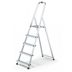 5 step store ladder b&q