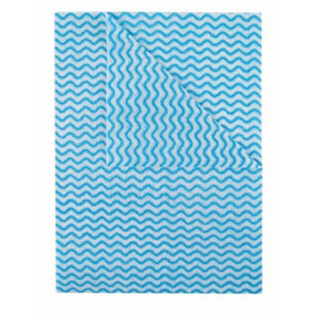 Abbey Ocean Wipe (Pack of 50) Blue (50 x 36cm)