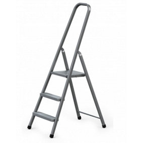 Abbey Steel Platform Step Ladders - 3 Tread
