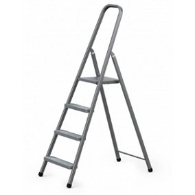 Abbey Steel Platform Step Ladders - 4 Tread