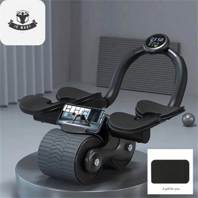 Abdominal Roller Wheel 4 Elbow Supports Home Gym Core Trainer
