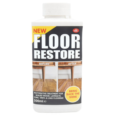 ABK New Floor Restore 500ml Restorative Treatment for Wood and Laminate ...