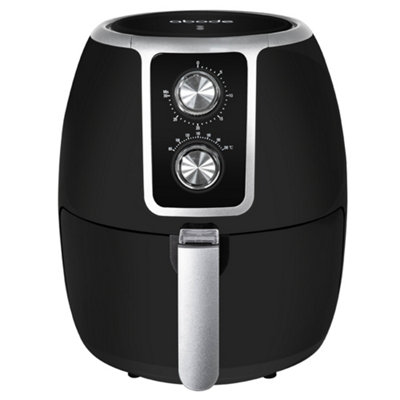 Abode Air Fryer 1500W 3.7L Removable Basket Manual 30 Minute Timer AAF3700