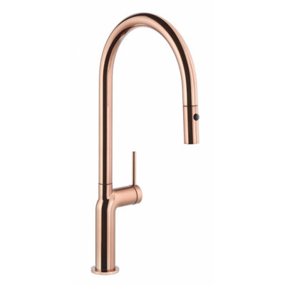 Abode AT2132 Polished Copper Tubist Single Lever