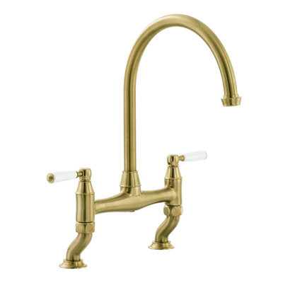 Abode AT3072 Forged Brass Astbury Bridge Mixer Tap