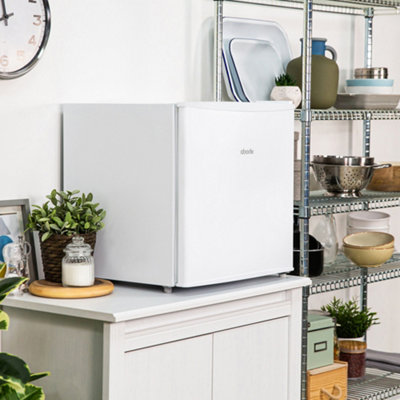 Abode Compact Mini Freezer White 31L Table Top with Removable Shelf ATTFZ0E1W