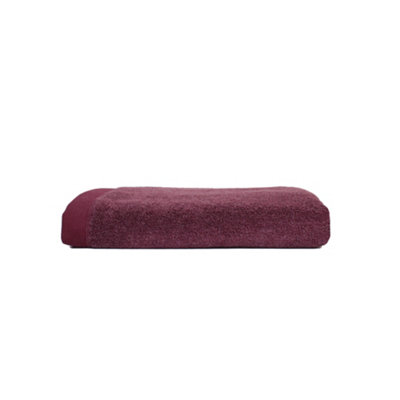Abode Eco Red Soft Sustainable Heavyweight BCI Cotton Towel Price Comparisons | Compare The Build