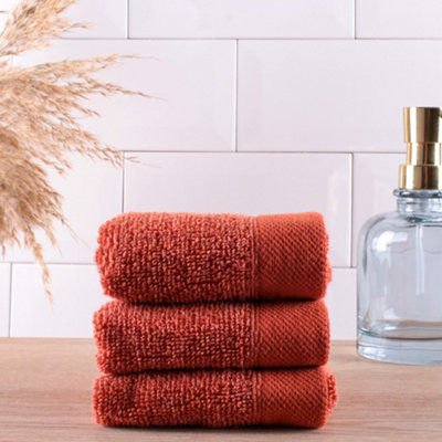 Abode Eco Terracotta Soft Sustainable Heavyweight BCI Cotton Towel Price Comparisons | Compare The Build