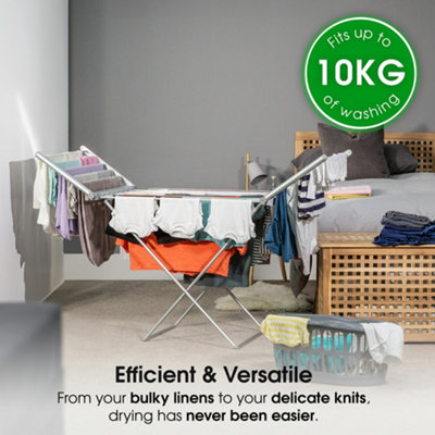 Air Dryer Lidl Clothes Airer Abode Heated Electric Clothes Dryer