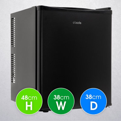 Galanz GL17BK 1.7 Cu Ft Mini Fridge – Single Door, Black – Compact Dorm/Office Fridge – New
