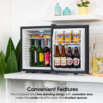 Abode Mini Drinks Cooler 25L Quiet Table Top Black A25THBC102B - 7