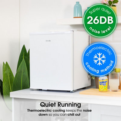Abode Mini Drinks Cooler 25L Quiet Table Top White A25THBC102W - 5