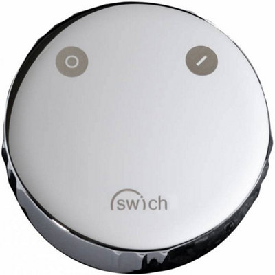 Abode Swich Round Classic Filter Diverter Valve, Chrome Deck-Mounted ...