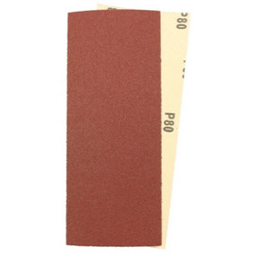 Abracs Clamped Clamped Sander Sheets (Pack of 10) Red (One Size)