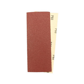 Abracs Clamped Sander Sheets (Pack of 10) Brown (60g)