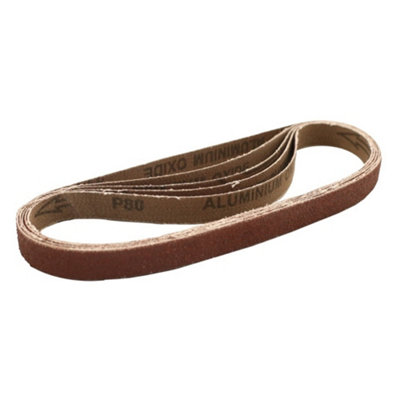 Abracs File Belts (Pack of 5) Brown (One Size)
