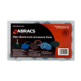 Abracs Quick-Lock Accessory Pack 25Pc 50Mm