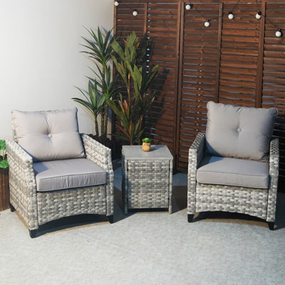 3 piece cushion set deals for wicker furniture