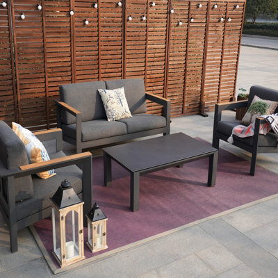 Modern outdoor on sale conversation sets