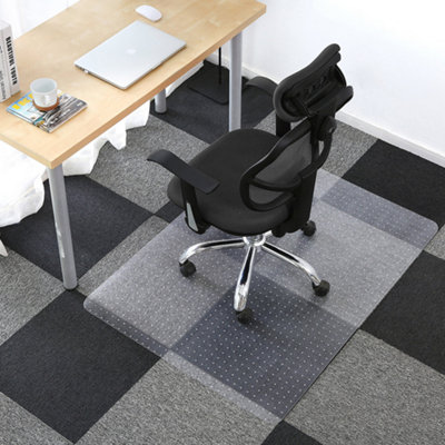 Low pile 2024 carpet chair mat