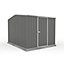 Absco Premier Reverse Apex Woodland Grey Metal Garden Storage Shed 2.26m x 3m (7.5ft x 10ft)