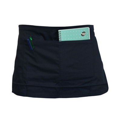 Absolute Apparel Adults Workwear Waist Apron With Pocket (Pack of 2